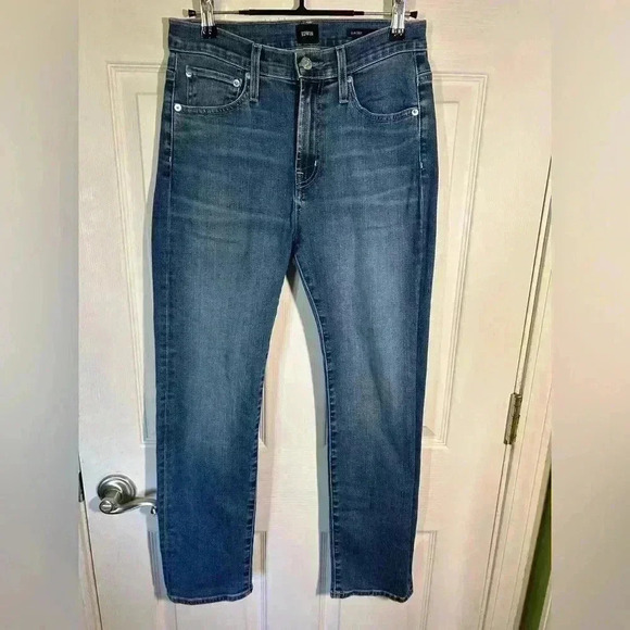 EDWIN Jeans. Elin Crop, Straight. Size 25. Denim. - Picture 2 of 11